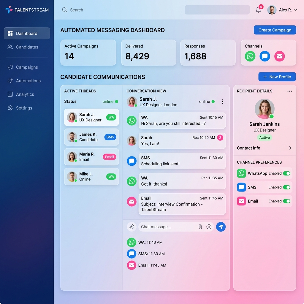 Multi-Channel Automated Communication